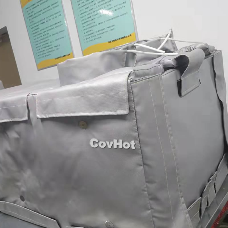 板式換熱器保溫套 美觀方便拆卸 熱力化工新材料行業適用