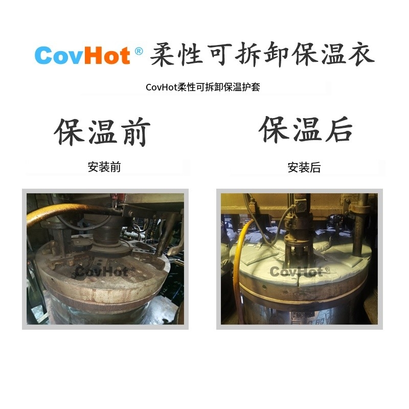 輪胎廠硫化機柔性可拆卸保溫套,防火,節(jié)能,提高經(jīng)濟效益